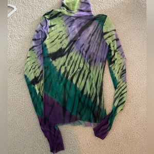 AFRM Sheer Turtleneck top